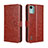 Leather Case Stands Flip Cover Holder BY5 for Nokia C12