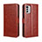 Leather Case Stands Flip Cover Holder BY5 for Nokia G60 5G