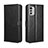 Leather Case Stands Flip Cover Holder BY5 for Nokia G60 5G Black