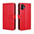 Leather Case Stands Flip Cover Holder BY5 for Nothing Phone 2 Red