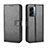 Leather Case Stands Flip Cover Holder BY5 for OnePlus Nord N300 5G Black