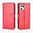 Leather Case Stands Flip Cover Holder BY5 for Oppo Find X5 Pro 5G Red
