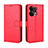 Leather Case Stands Flip Cover Holder BY5 for Oppo Reno8 Pro 5G Red