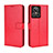 Leather Case Stands Flip Cover Holder BY5 for Realme GT2 Master Explorer Red