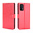 Leather Case Stands Flip Cover Holder BY5 for Realme X7 Max 5G Red