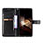 Leather Case Stands Flip Cover Holder BY5 for Samsung Galaxy S24 5G