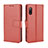 Leather Case Stands Flip Cover Holder BY5 for Sony Xperia Ace II SO-41B