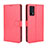 Leather Case Stands Flip Cover Holder BY5 for Vivo iQOO Neo5 5G Red