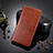 Leather Case Stands Flip Cover Holder BY5 for Vivo iQOO U3 4G