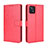 Leather Case Stands Flip Cover Holder BY5 for Vivo iQOO U3x 5G Red