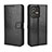 Leather Case Stands Flip Cover Holder BY5 for Vivo V23 Pro 5G Black