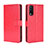 Leather Case Stands Flip Cover Holder BY5 for Vivo Y12s (2021) Red