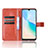 Leather Case Stands Flip Cover Holder BY5 for Vivo Y21