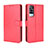 Leather Case Stands Flip Cover Holder BY5 for Vivo Y31 (2021) Red