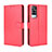 Leather Case Stands Flip Cover Holder BY5 for Vivo Y51 (2021) Red