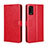 Leather Case Stands Flip Cover Holder BY5 for Wiko Power U20 Red