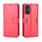 Leather Case Stands Flip Cover Holder BY5 for Xiaomi Poco F4 GT 5G Red