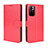 Leather Case Stands Flip Cover Holder BY5 for Xiaomi Poco M4 Pro 5G Red