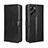 Leather Case Stands Flip Cover Holder BY5 for Xiaomi Poco X5 Pro 5G Black