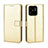 Leather Case Stands Flip Cover Holder BY5 for Xiaomi Redmi 10 Power Gold