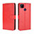 Leather Case Stands Flip Cover Holder BY5 for Xiaomi Redmi 10A 4G Red