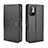 Leather Case Stands Flip Cover Holder BY5 for Xiaomi Redmi Note 10 JE 5G Black