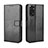 Leather Case Stands Flip Cover Holder BY5 for Xiaomi Redmi Note 11 4G (2022) Black