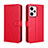 Leather Case Stands Flip Cover Holder BY5 for Xiaomi Redmi Note 12 Explorer Red