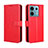 Leather Case Stands Flip Cover Holder BY5 for Xiaomi Redmi Note 13 Pro 5G Red