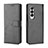 Leather Case Stands Flip Cover Holder BY6 for Samsung Galaxy Z Fold3 5G Black