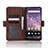 Leather Case Stands Flip Cover Holder BY6 for Wiko Voix