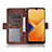 Leather Case Stands Flip Cover Holder BY6 for Wiko Y81