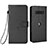 Leather Case Stands Flip Cover Holder BY6 for Xiaomi Black Shark 4 Pro 5G Black