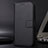 Leather Case Stands Flip Cover Holder BY6 for Xiaomi Mi 12 Lite NE 5G Black