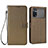 Leather Case Stands Flip Cover Holder BY6 for Xiaomi Poco M4 Pro 4G