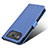 Leather Case Stands Flip Cover Holder BY7 for Asus ROG Phone 6 Blue