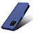 Leather Case Stands Flip Cover Holder BY7 for Sharp Aquos Sense6s Blue