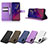 Leather Case Stands Flip Cover Holder BY7 for Wiko Power U10