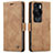 Leather Case Stands Flip Cover Holder C01S for Huawei P60 Pro