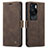 Leather Case Stands Flip Cover Holder C01S for Huawei P60 Pro