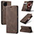 Leather Case Stands Flip Cover Holder C01S for Samsung Galaxy A12