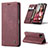 Leather Case Stands Flip Cover Holder C01S for Samsung Galaxy A22 5G