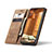 Leather Case Stands Flip Cover Holder C01S for Samsung Galaxy A73 5G