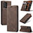 Leather Case Stands Flip Cover Holder C01S for Samsung Galaxy A73 5G