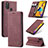 Leather Case Stands Flip Cover Holder C01S for Samsung Galaxy M30s
