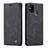 Leather Case Stands Flip Cover Holder C01S for Samsung Galaxy M31 Prime Edition Black