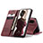 Leather Case Stands Flip Cover Holder C01S for Samsung Galaxy S20 5G