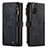 Leather Case Stands Flip Cover Holder C01S for Samsung Galaxy S21 5G