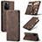 Leather Case Stands Flip Cover Holder C01S for Xiaomi Redmi K40 5G