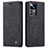 Leather Case Stands Flip Cover Holder C01S for Xiaomi Redmi K50 Ultra 5G Black